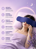 Masque yeux rafraîchissant bleu NOXIHOME - détente et sommeil