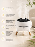 Humidificateur ultrason effet jellyfish NOXIHOME - télécommande